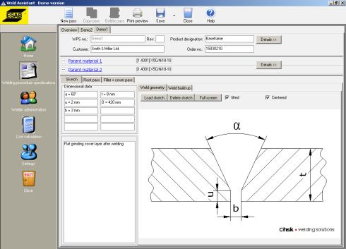 Weld_Assistant: okno pro vytven WPS