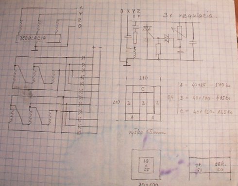 3f svec transformtor s usmrovaem