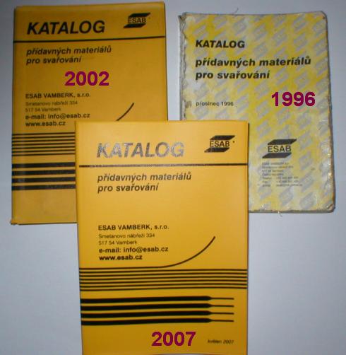 Katalogy ESAB